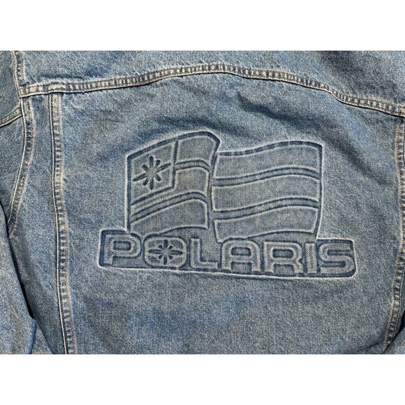 Vintage Polaris Denim Jacket by Whoa Apparel-Made in USA - Picture 3 of 5